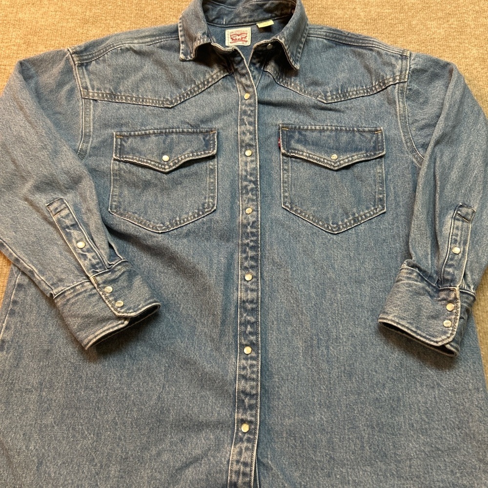 Levi's Light Blue Denim Shirt